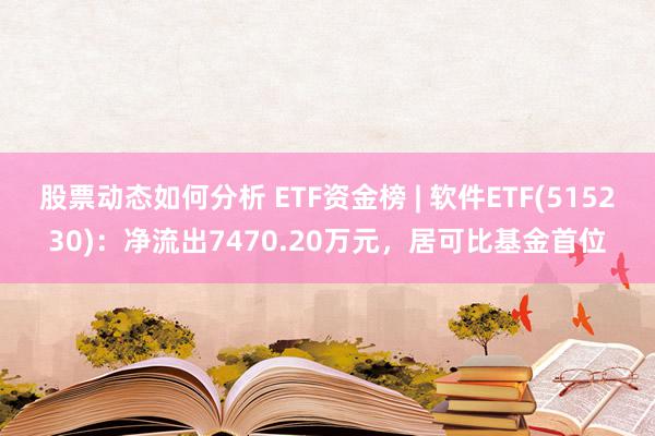 股票动态如何分析 ETF资金榜 | 软件ETF(515230)：净流出7470.20万元，居可比基金首位