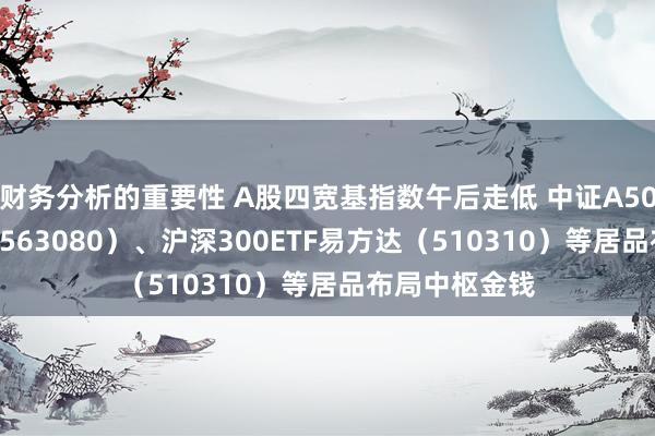 财务分析的重要性 A股四宽基指数午后走低 中证A50ETF易方达（563080）、沪深300ETF易方达（510310）等居品布局中枢金钱